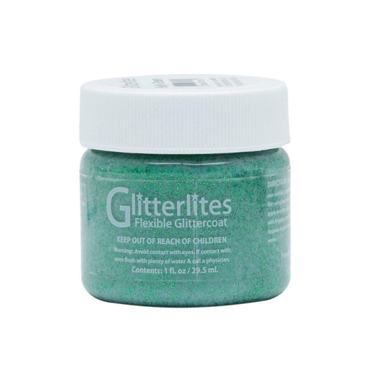 Angelus Glitterlites Kelly zielony