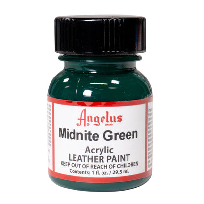 Farba do skóry Angelus Midnight Green