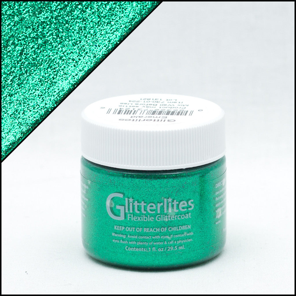 Angelus Glitterlites Szmaragd 