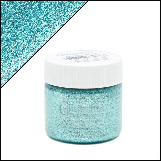 Angelus Glitterlites Lód Lód Niebieski